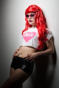 Kira Krueger Photo by Flashbang Wallop Photography Clothing From Hole Tee MUA Nina Kurzweil