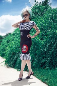 Violet Shrock Photo by Wicked Hailey Photography Clothing by Mode Merr Clothing