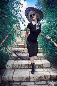 Violet Shrock Photo by Wicked Hailey Photography Clothing by Mode Merr Clothing