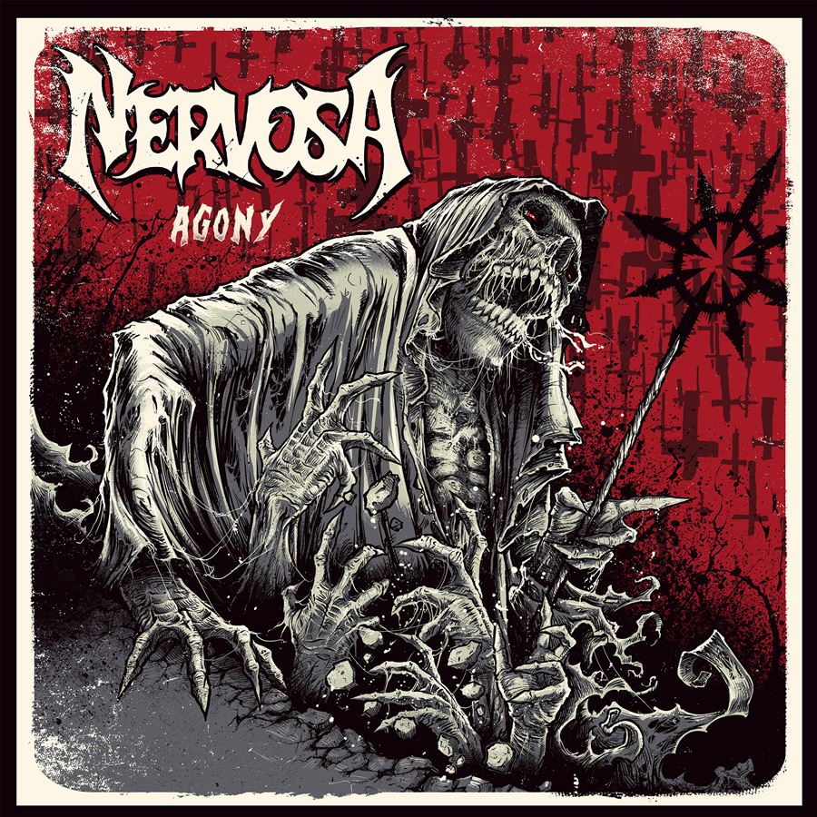 Nervosa Agony Album Artwork
