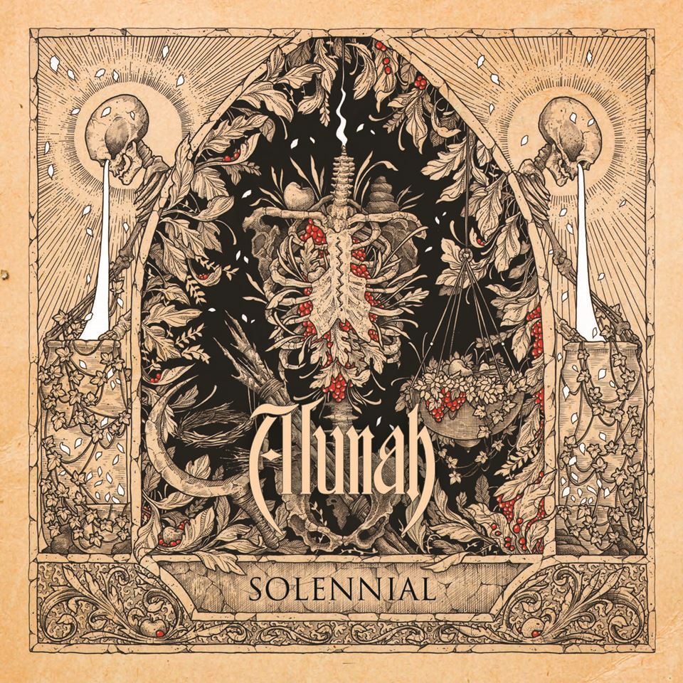 Alunah Solennial Cover Artwork by Adrian Baxter