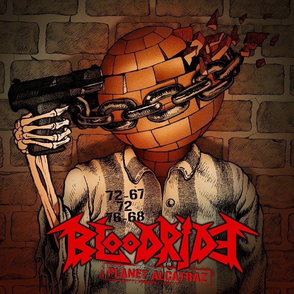 Bloodride Planet Alcatraz Album Artwork