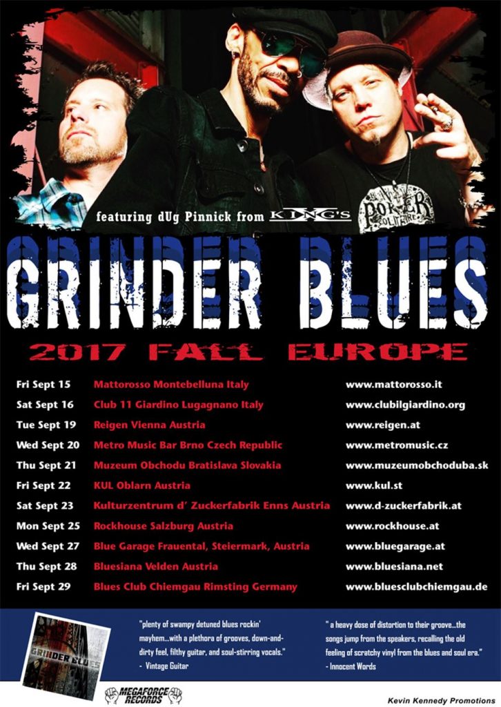 Grinder Blues 2017 Europe Tour